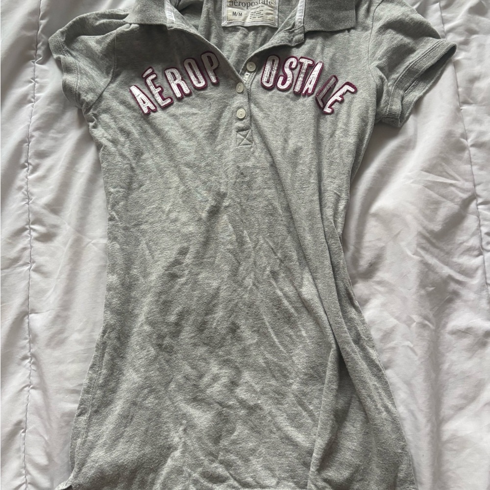 Y2K Aeropostale Heather Gray Tee